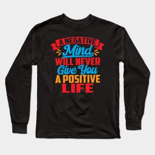 Negative Mind Long Sleeve T-Shirt